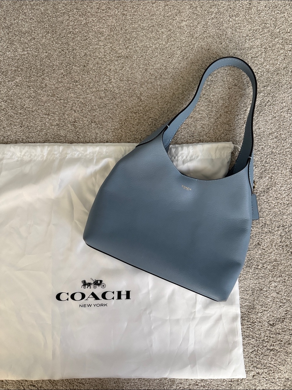 Coach bluebell Brooklyn bag 23 size
